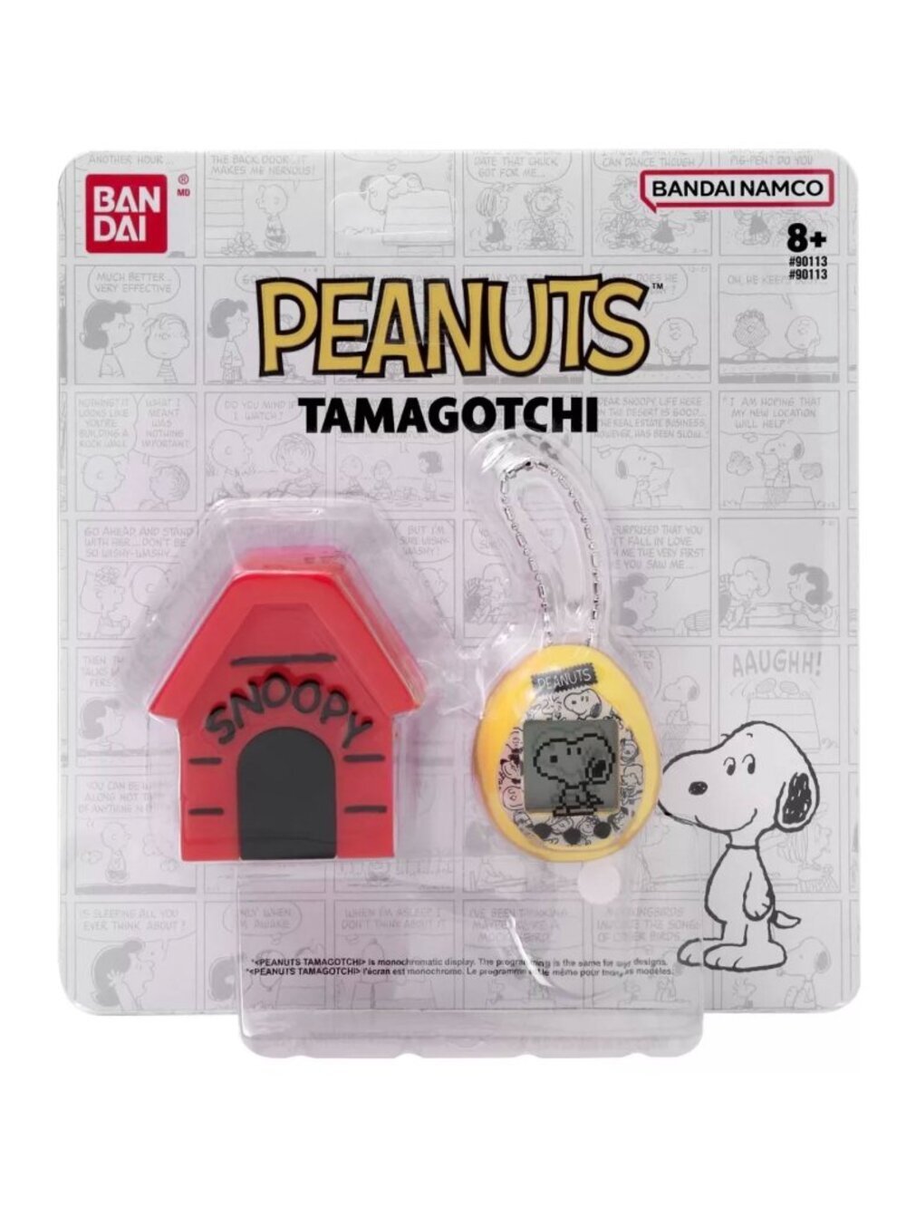 Ban Dai Tamagotchi Peanuts Nano Figure Age 8+ Electronic Games Kids Snoopy